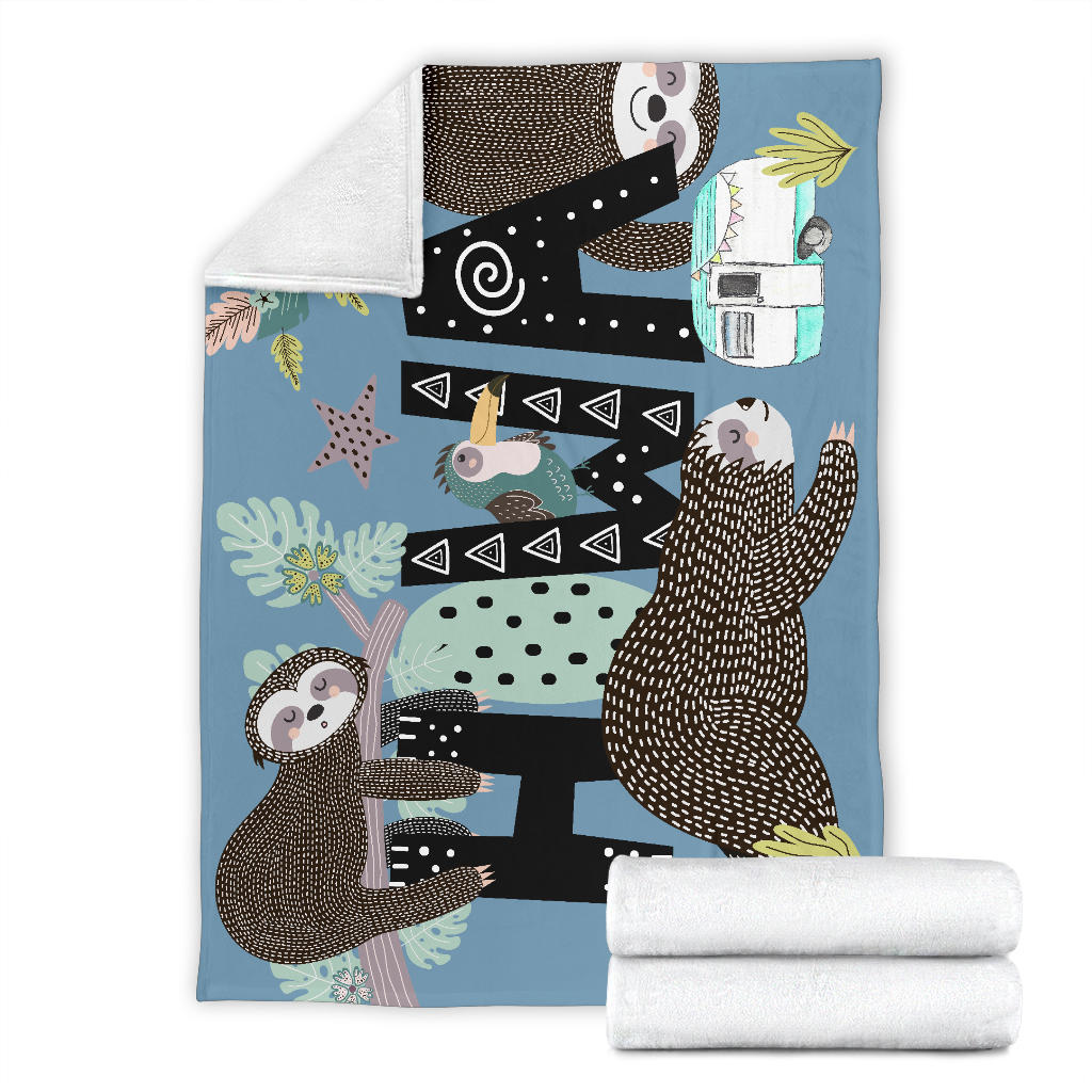 HOWA Sloths Blanket