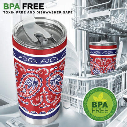 Patriotic Bandana Tumblers