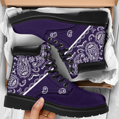 Royal Purple Bandana All Season Boots