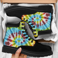 Tie Dye Spiral All Season Boots