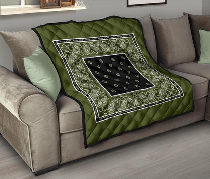 Army Green Bandana Quilts