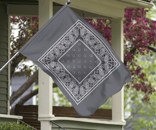 gray bandana flag