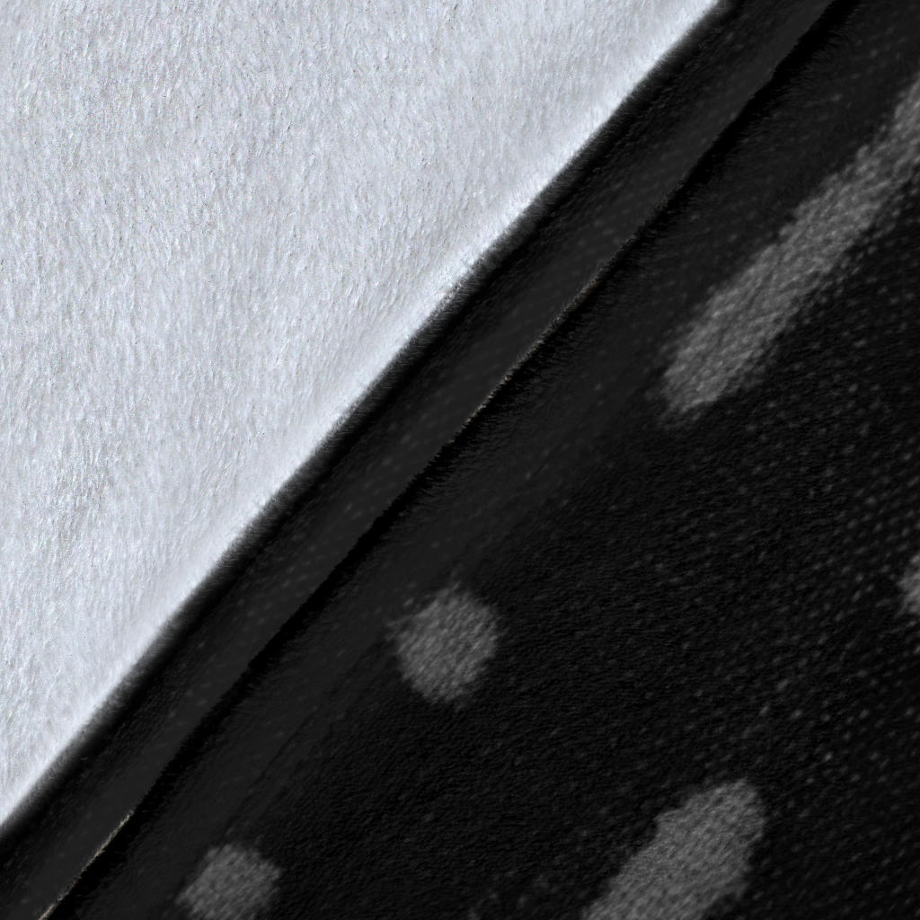 Mud Cloth Tribal Pattern Fleece Blanket
