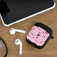 Pink Bandana Bandana AirPod Case Covers