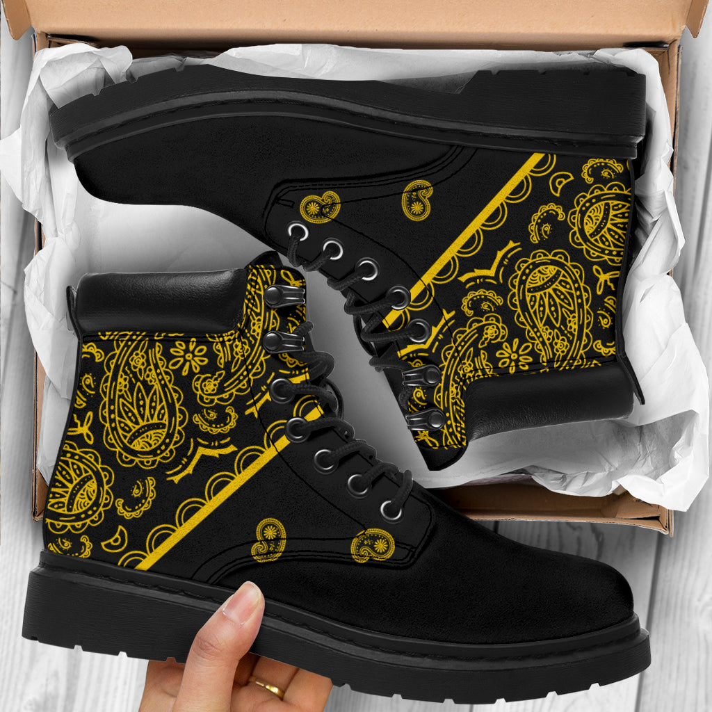 Black Gold Bandana All-Season Boots