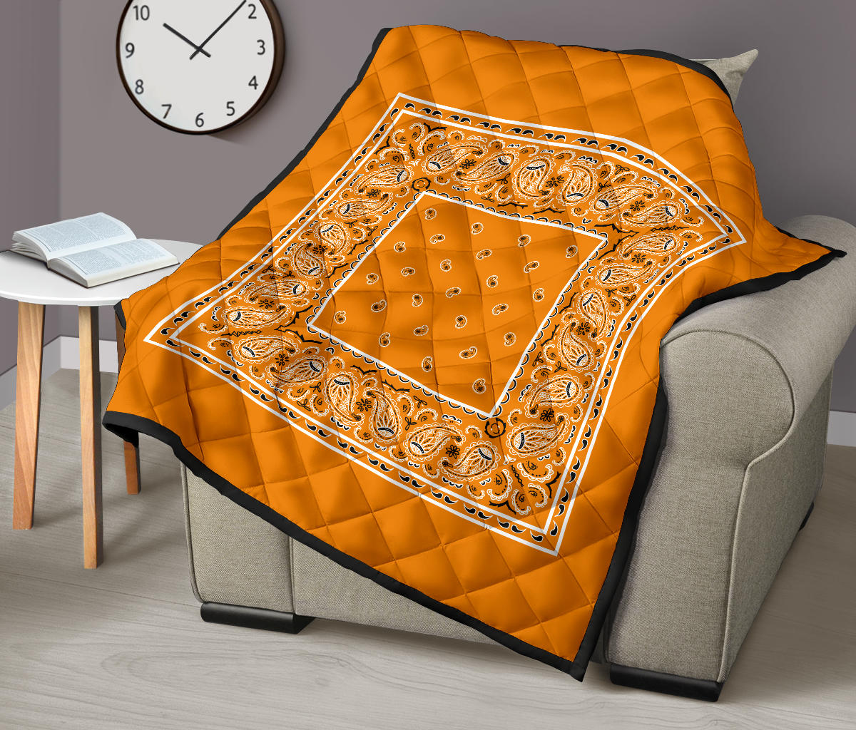 Quilt - Citrus Orange Bandana Quilt