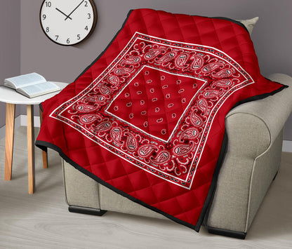 Red Bandana Bedding