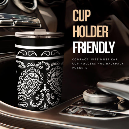 Black Bandana Tumblers