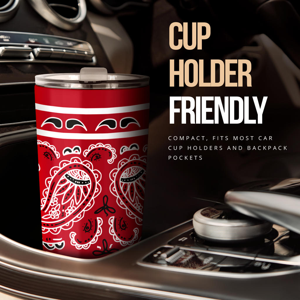 Classic Red Bandana Tumblers
