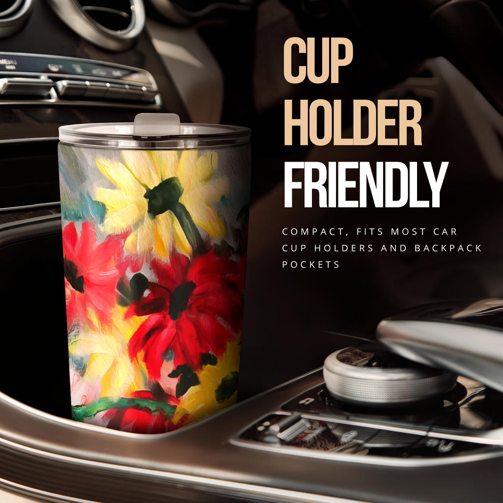 The Crystal Vase Fine Art Tumbler from Original Painting