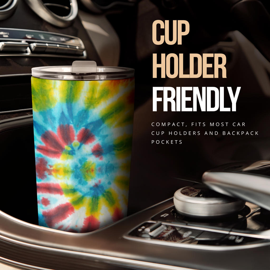Boho Tie Dye Spiral Bandana Tumblers