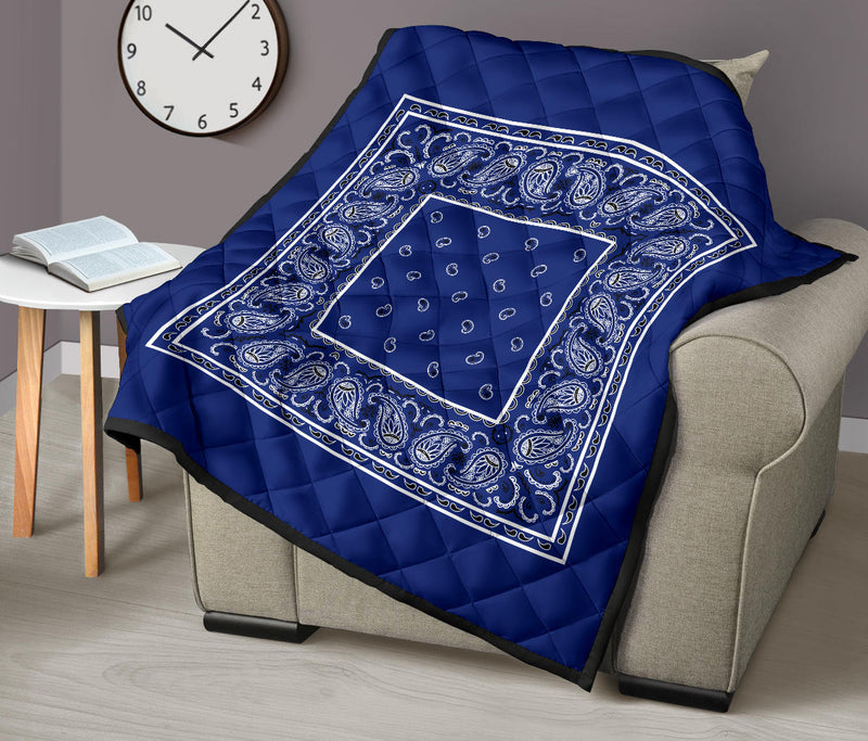 Royal Blue Bandana Quilts