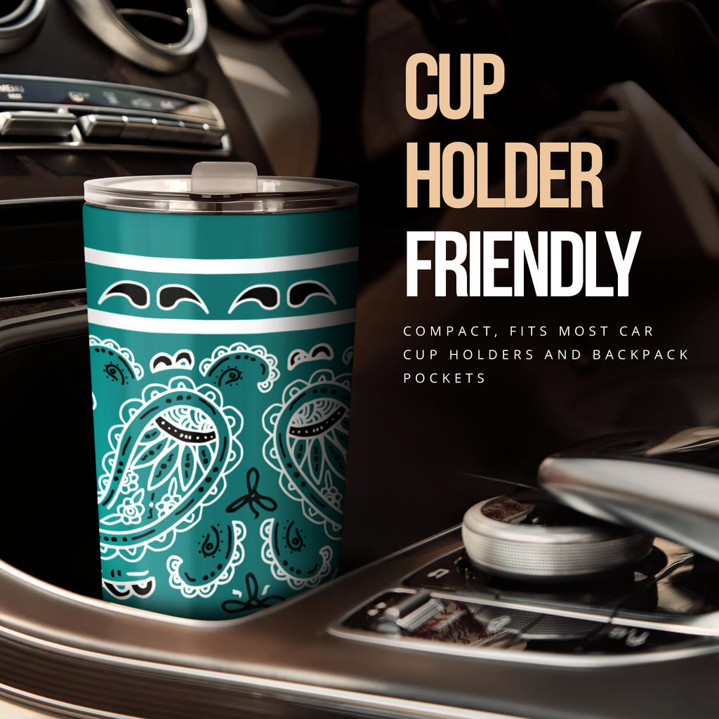 Teal Bandana Tumblers