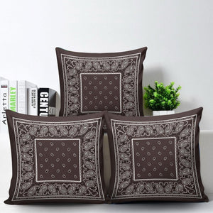 brown scatter pillows