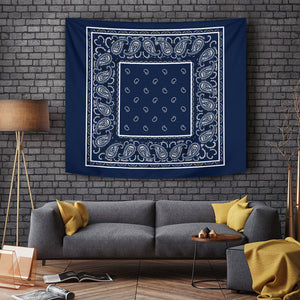 Navy Blue Tapestry