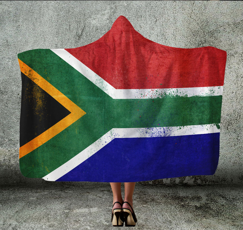 South Africa Hooded Blanket