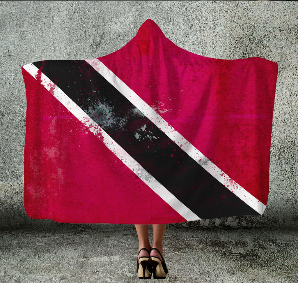 Ultimate Trinidad and Tobago Flag Hooded Blanket